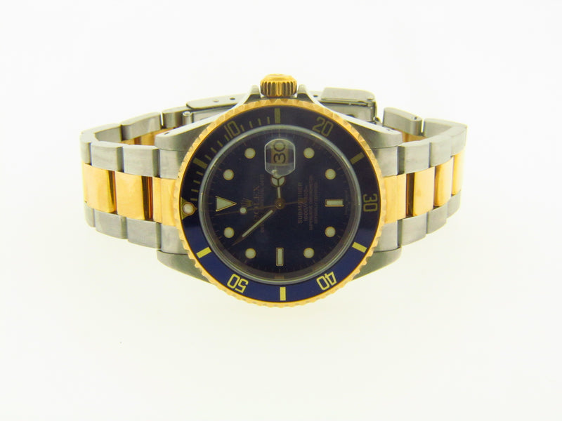 Gent's Two Tone Rolex Submariner Wristwatch