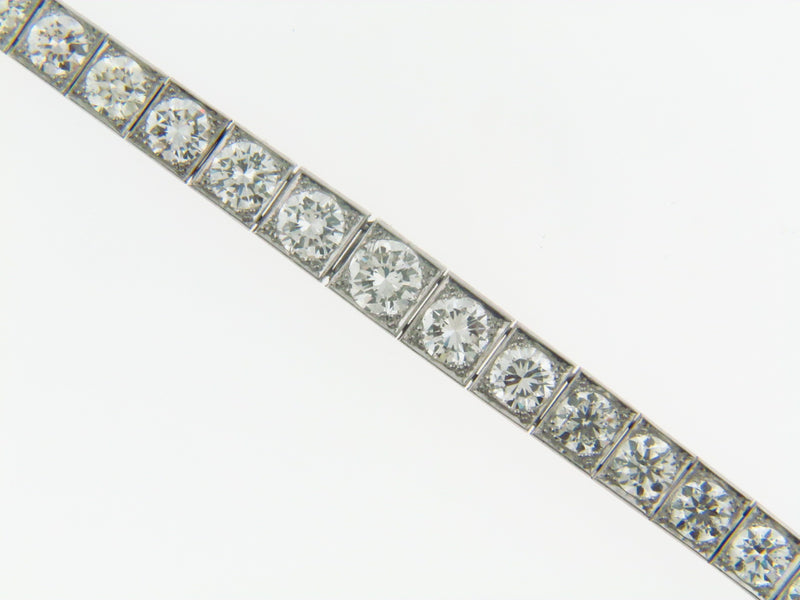 Platinum Diamond Tennis Bracelet | 18 Karat Appraisers | Beverly Hills, CA | Fine Jewelry