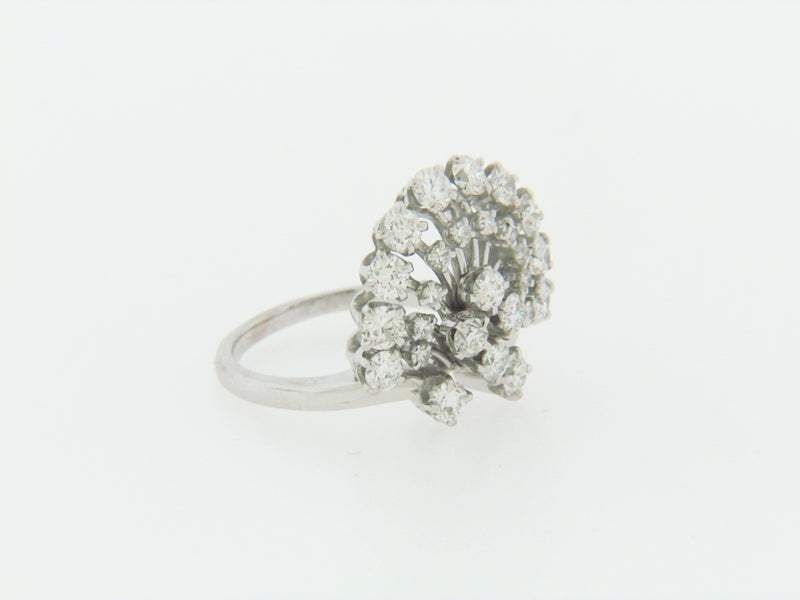 14K WHITE GOLD DIAMOND RING | 18 Karat Appraisers | Beverly Hills, CA | Fine Jewelry