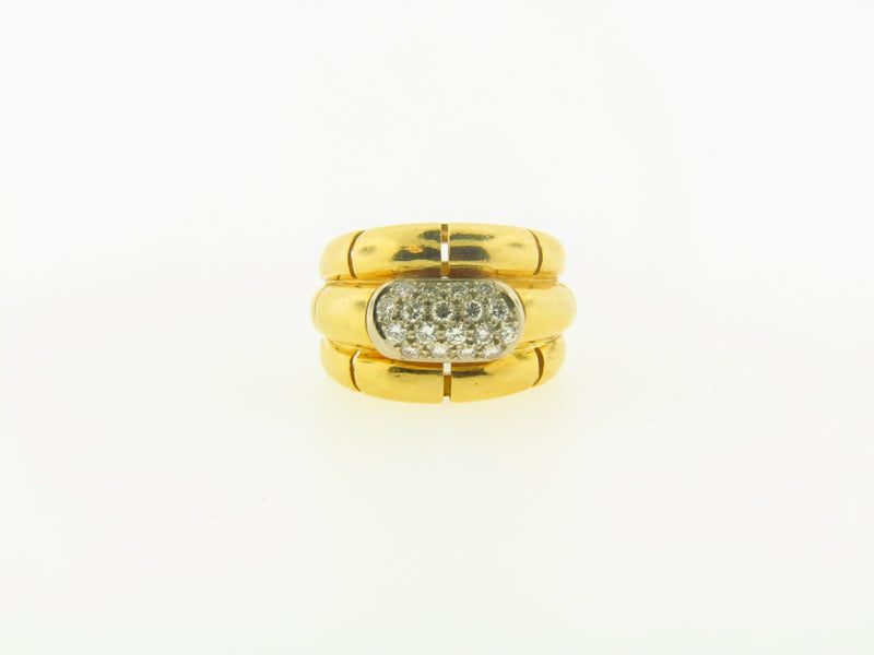 18K Yellow Gold Diamond Ring | 18 Karat Appraisers | Beverly Hills, CA | Fine Jewelry