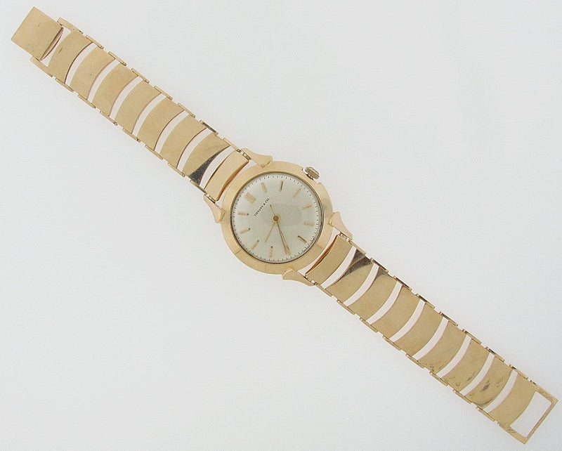 14K YELLOW GOLD TIFFANY & CO. WRISTWATCH | 18 Karat Appraisers | Beverly Hills, CA | Fine Jewelry