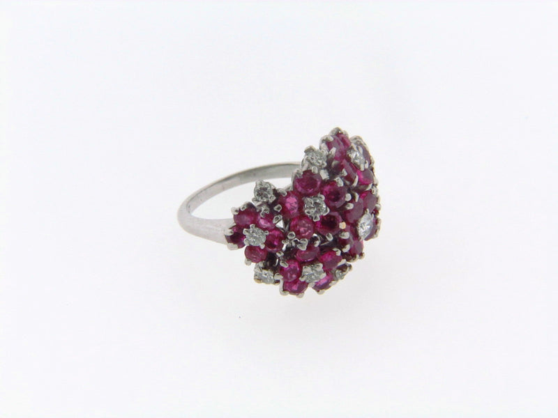 Platinum Ruby and Diamond Ring | 18 Karat Appraisers | Beverly Hills, CA | Fine Jewelry