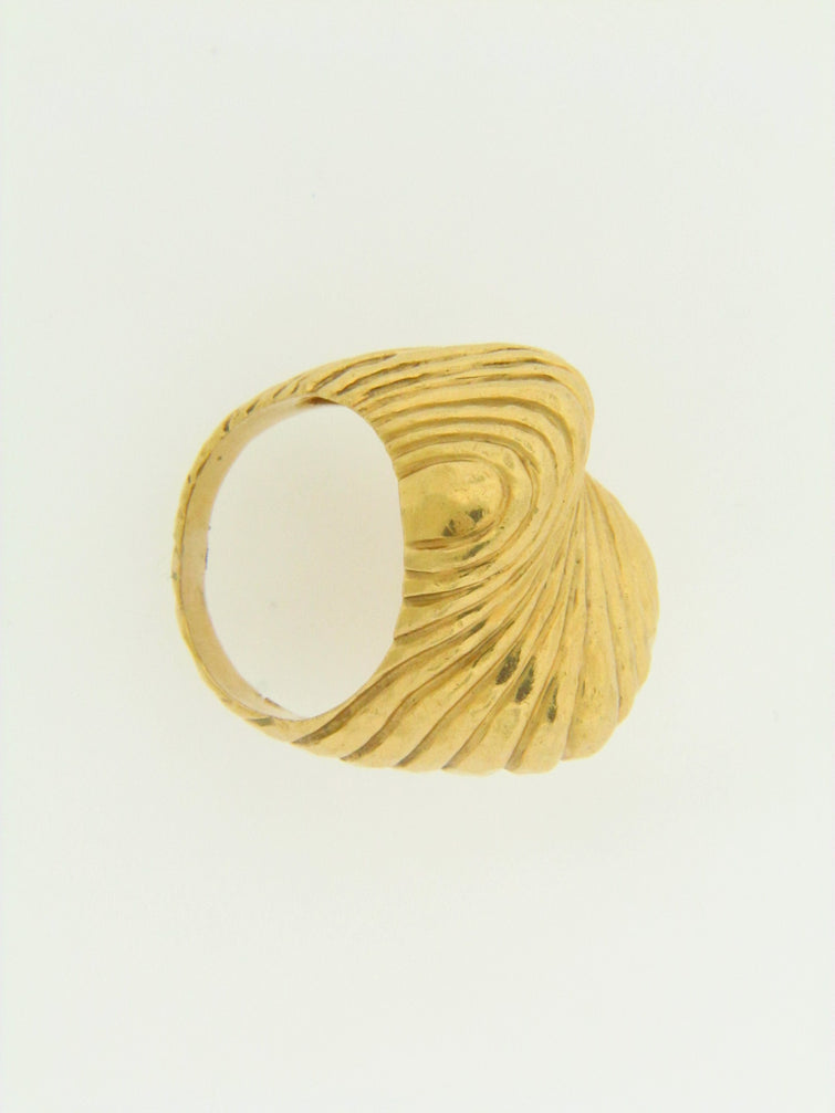 18K YELLOW GOLD RING BY "HENRY DUNAY" | 18 Karat Appraisers | Beverly Hills, CA | Fine Jewelry