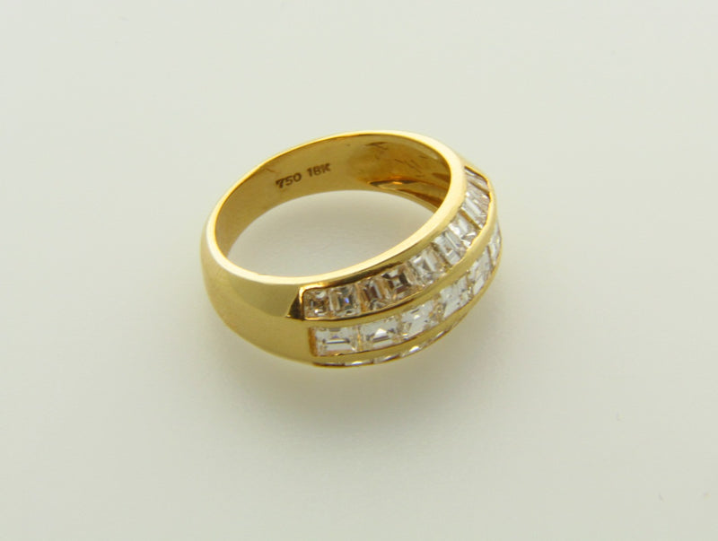 18K Yellow Gold, Diamond Band | 18 Karat Appraisers | Beverly Hills, CA | Fine Jewelry