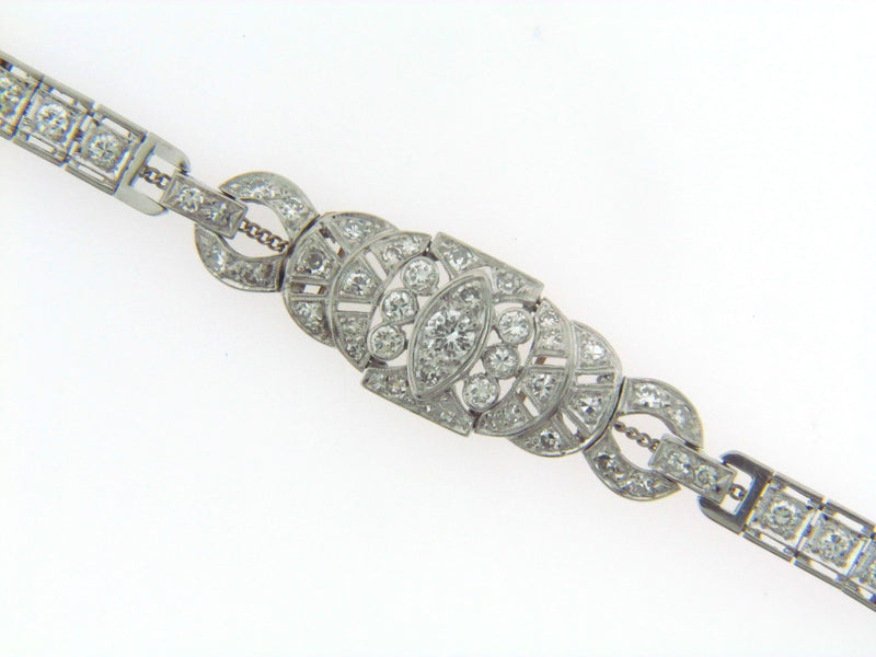 Platinum Diamond Bracelet | 18 Karat Appraisers | Beverly Hills, CA | Fine Jewelry