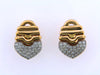 18K Yellow and White Gold Diamond Earrings | 18 Karat Appraisers | Beverly Hills, CA | Fine Jewelry