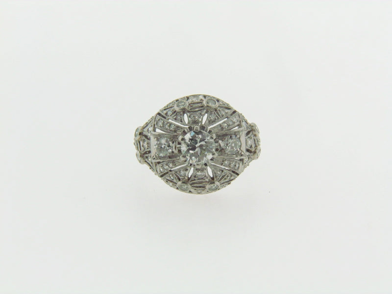 PLATINUM DIAMOND RING | 18 Karat Appraisers | Beverly Hills, CA | Fine Jewelry