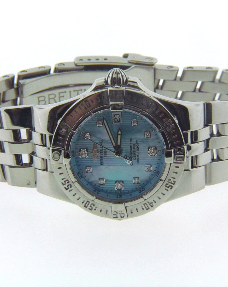 Ladies, Stainless steel, Breitling Wristwatch | 18 Karat Appraisers | Beverly Hills, CA | Fine Jewelry