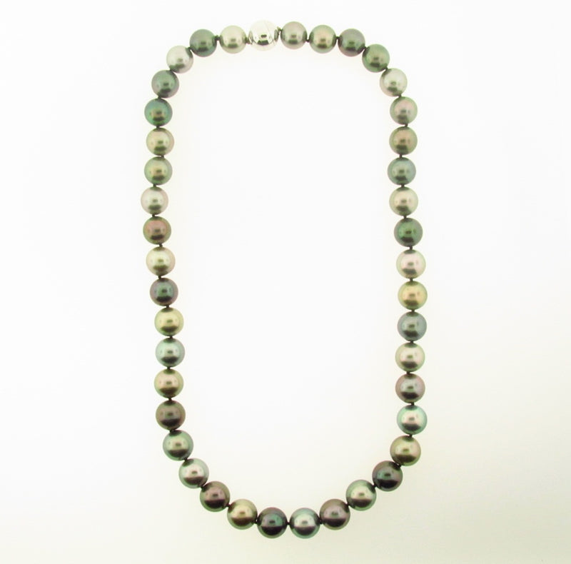 Black Tahitian Pearl Necklace