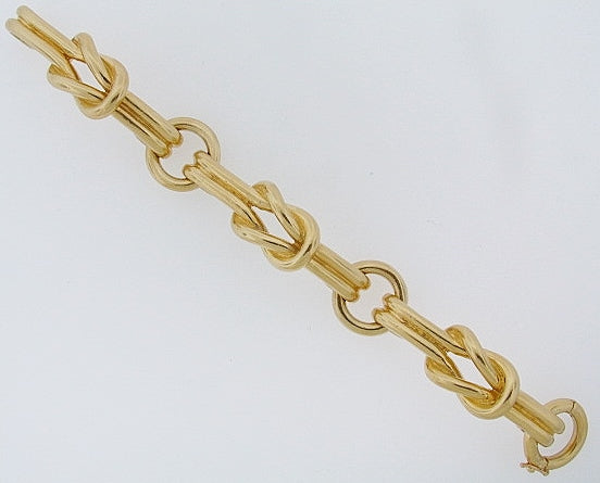 18K-YG LINK BRACELET