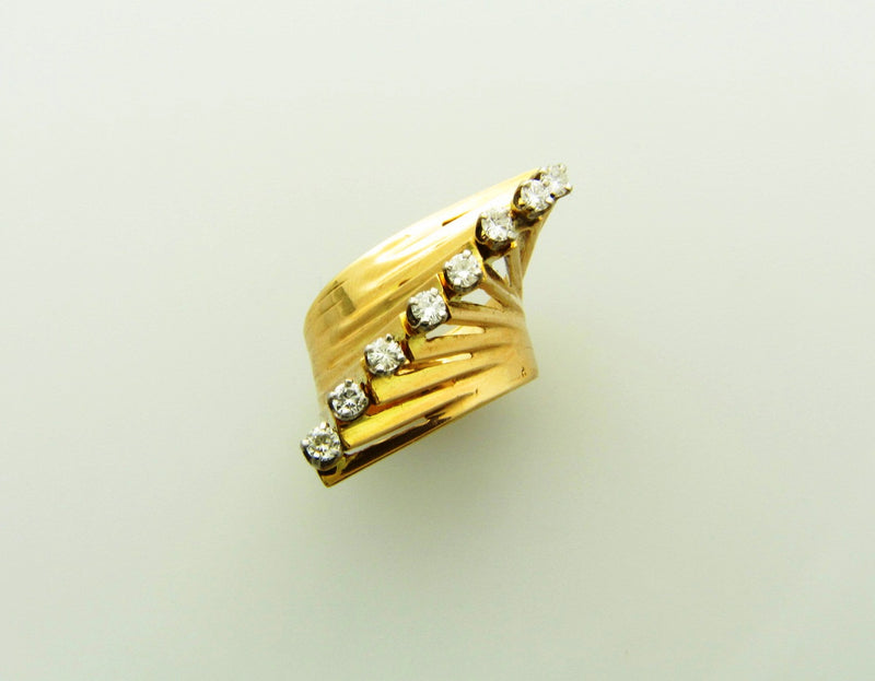 14K Yellow Gold, Diamond Ring | 18 Karat Appraisers | Beverly Hills, CA | Fine Jewelry