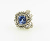 18K White Gold, Sapphire and Diamond Ring | 18 Karat Appraisers | Beverly Hills, CA | Fine Jewelry