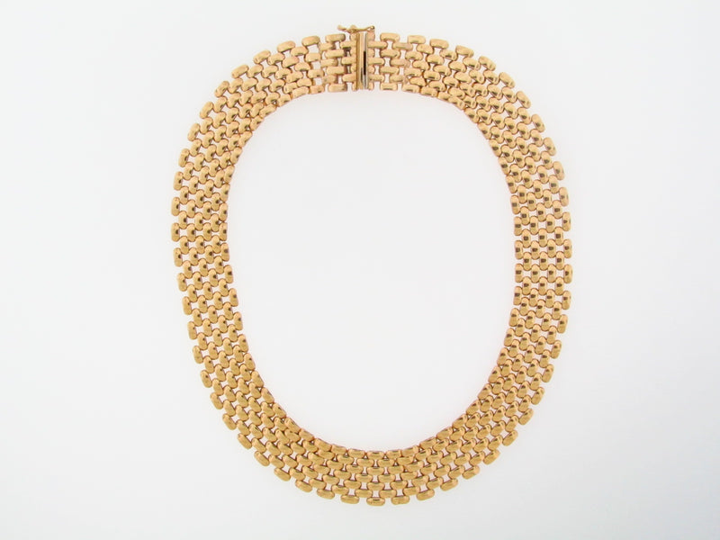 14K-YG PANTHER STYLE NECKLACE | 18 Karat Appraisers | Beverly Hills, CA | Fine Jewelry