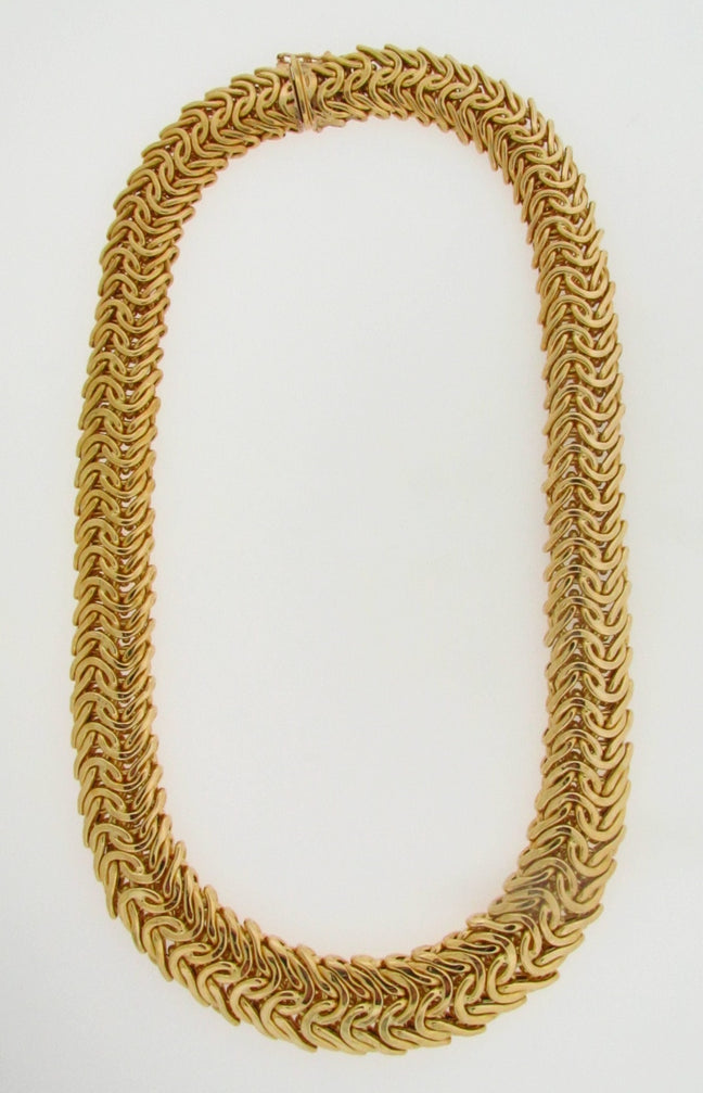 18K YELLOW GOLD NECKLACE | 18 Karat Appraisers | Beverly Hills, CA | Fine Jewelry