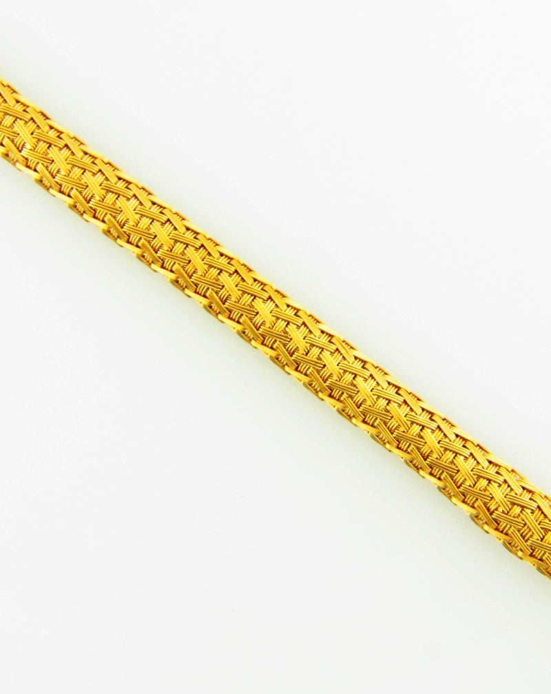 18K Yellow Gold Bracelet | 18 Karat Appraisers | Beverly Hills, CA | Fine Jewelry