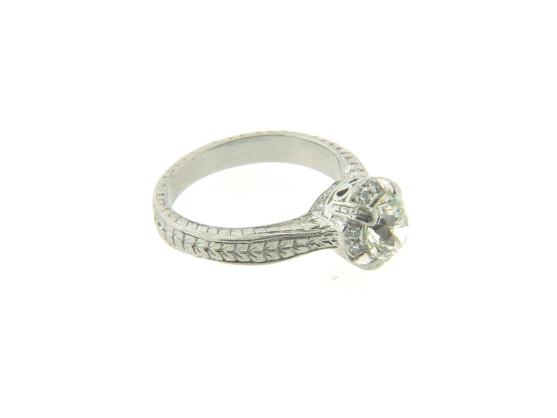 Platinum Diamond Solitaire Ring | 18 Karat Appraisers | Beverly Hills, CA | Fine Jewelry