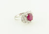 PLATINUM RUBY AND DIAMOND RING | 18 Karat Appraisers | Beverly Hills, CA | Fine Jewelry