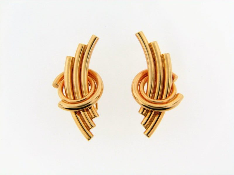 14K Yellow Gold Earrings | 18 Karat Appraisers | Beverly Hills, CA | Fine Jewelry