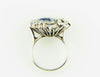 18K White Gold, Sapphire and Diamond Ring | 18 Karat Appraisers | Beverly Hills, CA | Fine Jewelry