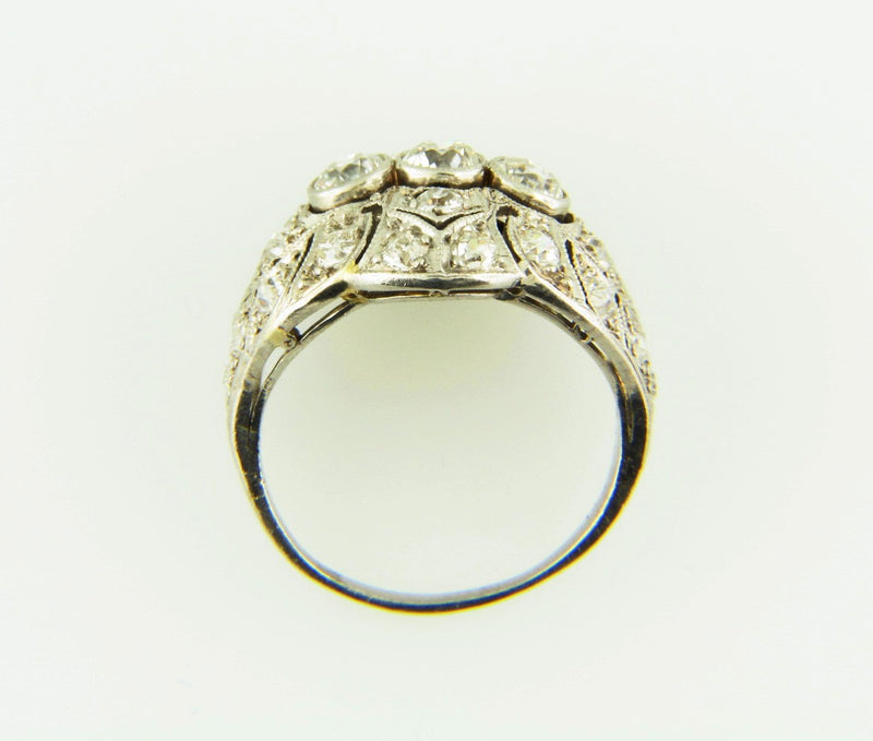 Art Deco, Platinum Diamond Ring