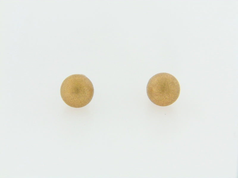 14K YELLOW GOLD BEAD EARRINGS | 18 Karat Appraisers | Beverly Hills, CA | Fine Jewelry