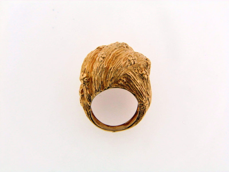 18K Yellow Gold Dome Ring | 18 Karat Appraisers | Beverly Hills, CA | Fine Jewelry