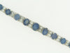 PLATINUM STAR SAPPHIRE AND DIAMOND BRACELET | 18 Karat Appraisers | Beverly Hills, CA | Fine Jewelry