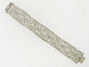 PLATINUM DIAMOND WIDE STRAP BRACELET | 18 Karat Appraisers | Beverly Hills, CA | Fine Jewelry