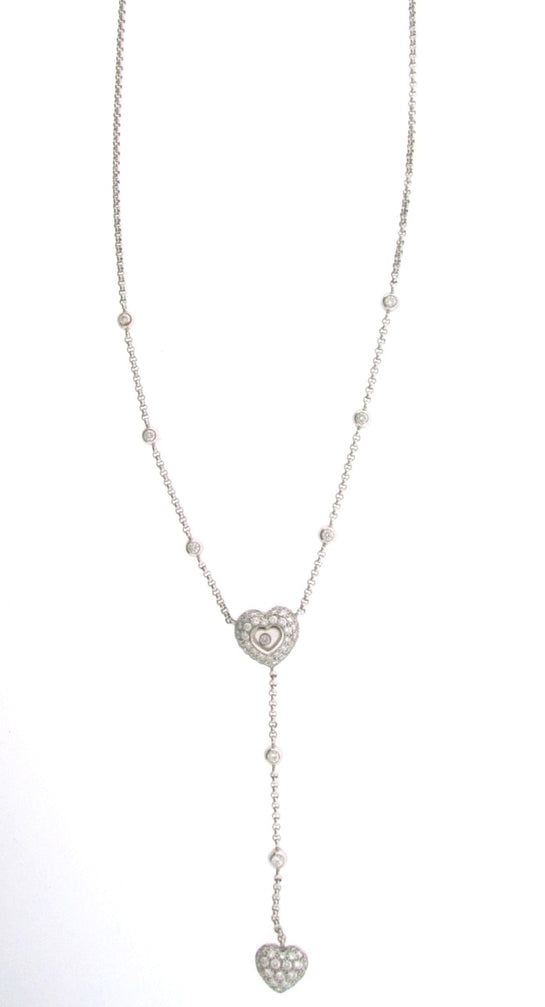 18K-WG Diamond Necklace by "Chopard" | 18 Karat Appraisers | Beverly Hills, CA | Fine Jewelry