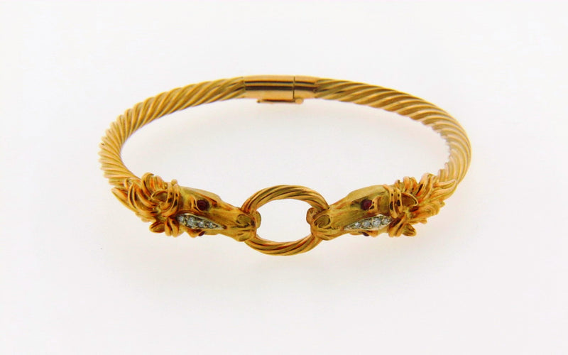 18K Yellow Gold Bracelet | 18 Karat Appraisers | Beverly Hills, CA | Fine Jewelry