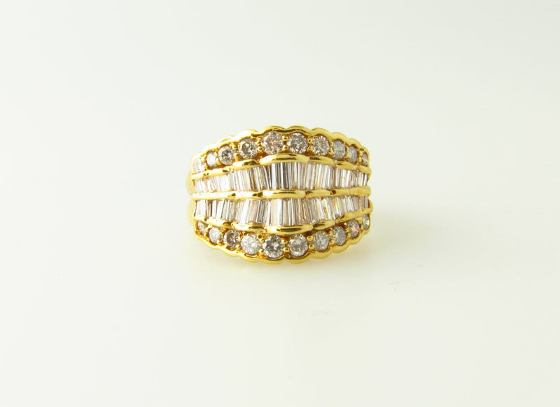 18K Yellow Gold, Diamond Ring | 18 Karat Appraisers | Beverly Hills, CA | Fine Jewelry