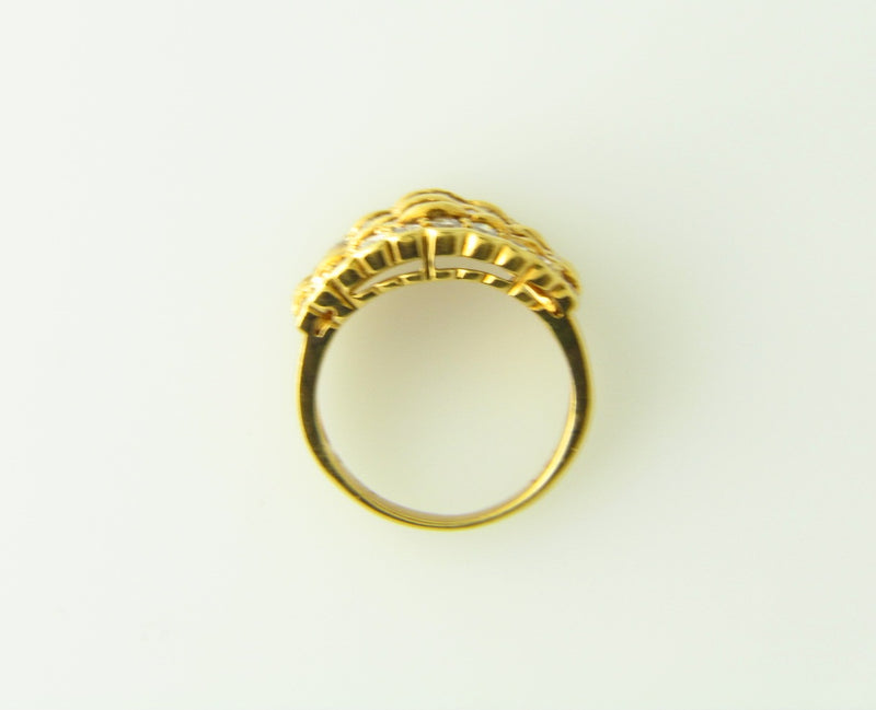 18K Yellow Gold, Diamond Ring | 18 Karat Appraisers | Beverly Hills, CA | Fine Jewelry