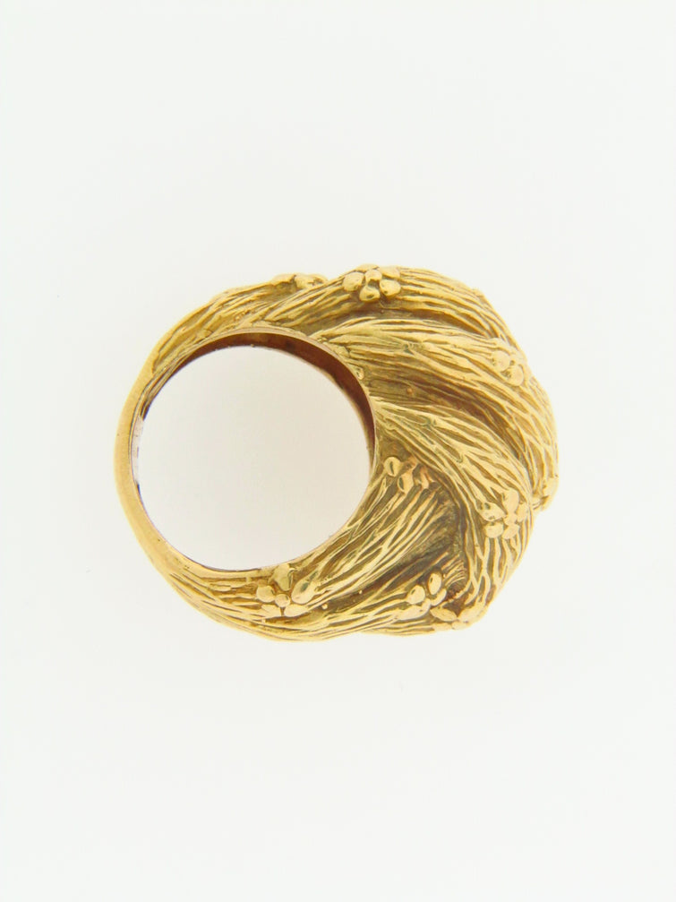 18K YELLOW GOLD KNOT RING | 18 Karat Appraisers | Beverly Hills, CA | Fine Jewelry