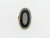 18K YELLOW GOLD BLACK ONYX AND DIAMOND RING | 18 Karat Appraisers | Beverly Hills, CA | Fine Jewelry