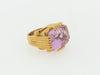 18K YELLOW GOLD KUNZITE RING BY "GUMPS" | 18 Karat Appraisers | Beverly Hills, CA | Fine Jewelry