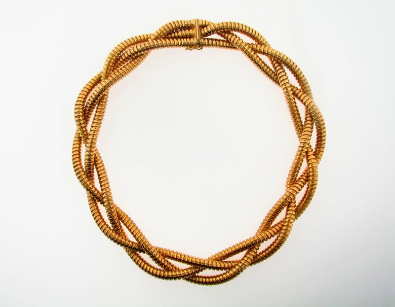 Retro, 14K Yellow Gold Necklace | 18 Karat Appraisers | Beverly Hills, CA | Fine Jewelry