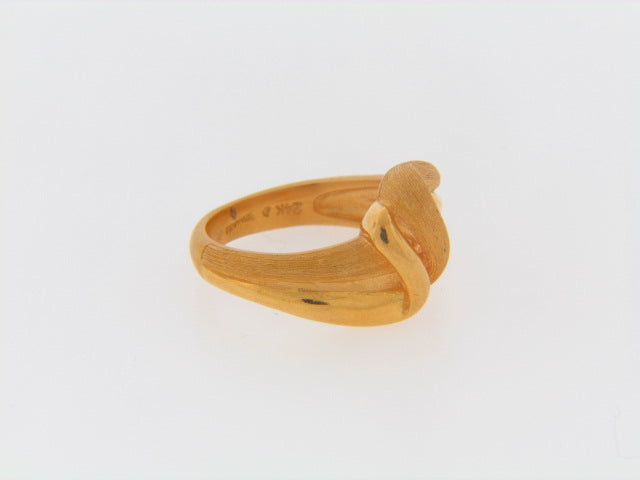 24K-YG BYPASS RING