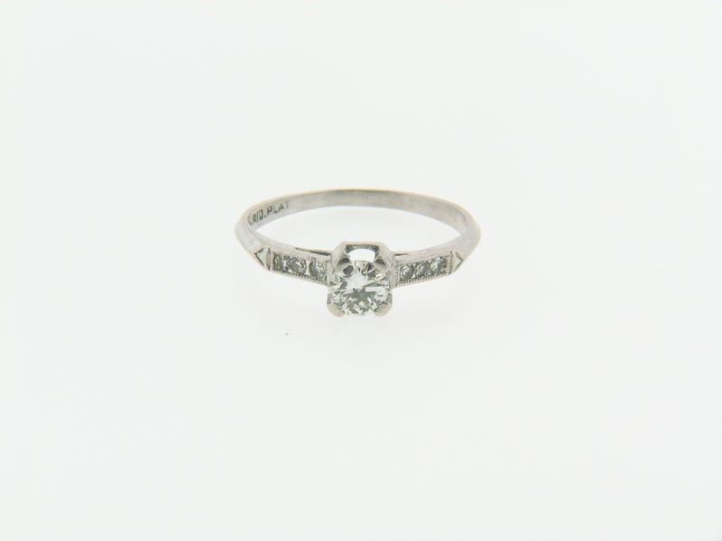 Platinum Diamond Solitaire Ring | 18 Karat Appraisers | Beverly Hills, CA | Fine Jewelry