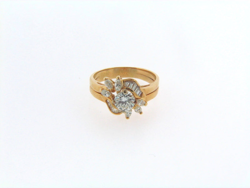 18K-YG DIAMOND COCKTAIL RING | 18 Karat Appraisers | Beverly Hills, CA | Fine Jewelry