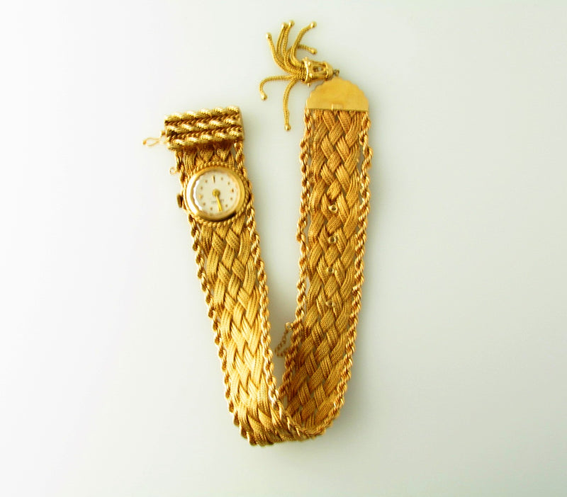 14K Yellow Gold Wristwatch | 18 Karat Appraisers | Beverly Hills, CA | Fine Jewelry