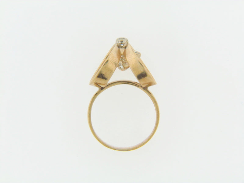 14K YELLOW GOLD DIAMOND RING | 18 Karat Appraisers | Beverly Hills, CA | Fine Jewelry