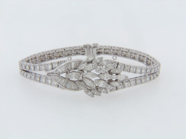 PLATINUM DIAMOND WRISTWATCH | 18 Karat Appraisers | Beverly Hills, CA | Fine Jewelry