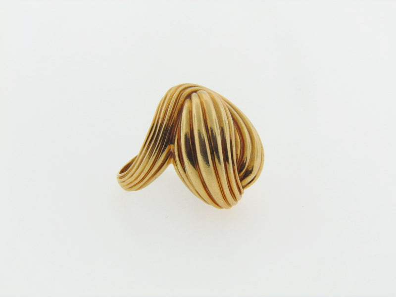 18K YELLOW GOLD KNOT RING | 18 Karat Appraisers | Beverly Hills, CA | Fine Jewelry