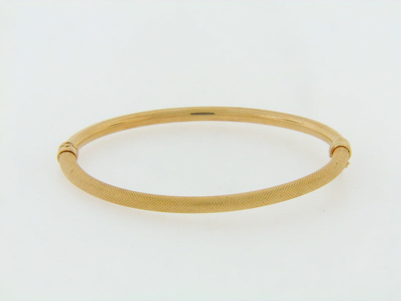 18K YELLOW GOLD BANGLE BRACELET | 18 Karat Appraisers | Beverly Hills, CA | Fine Jewelry