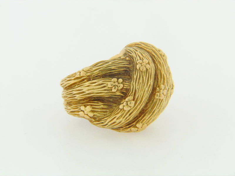 18K YELLOW GOLD KNOT RING | 18 Karat Appraisers | Beverly Hills, CA | Fine Jewelry